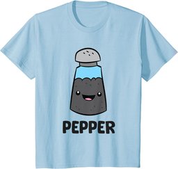 Pepper Costume Matching Pepper And Salt Couple T-Shirt