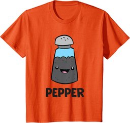 Pepper Costume Matching Pepper And Salt Couple T-Shirt
