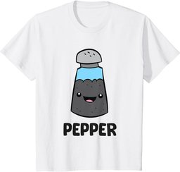 Pepper Costume Matching Pepper And Salt Couple T-Shirt