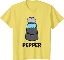 Pepper Costume Matching Pepper And Salt Couple T-Shirt