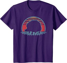 Hedgehog Retro Vintage 80s Style Animal Lover Gift T-Shirt
