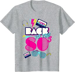 Back To 80's Tees Vintage Retro I Love 80's Graphic Design T-Shirt