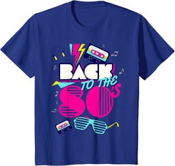 Back To 80's Tees Vintage Retro I Love 80's Graphic Design T-Shirt