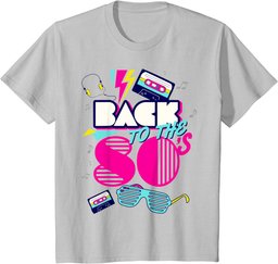 Back To 80's Tees Vintage Retro I Love 80's Graphic Design T-Shirt
