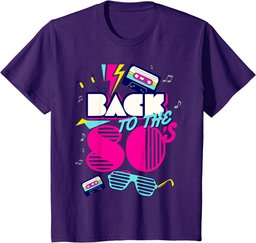 Back To 80's Tees Vintage Retro I Love 80's Graphic Design T-Shirt