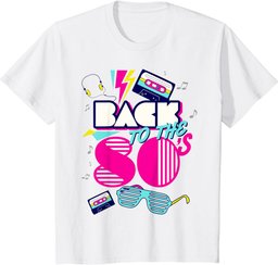 Back To 80's Tees Vintage Retro I Love 80's Graphic Design T-Shirt