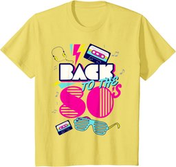 Back To 80's Tees Vintage Retro I Love 80's Graphic Design T-Shirt