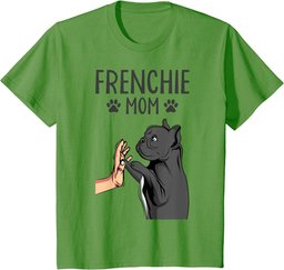 Frenchie Mom Cute French Bulldog Dog Mama Funny Girls T-Shirt