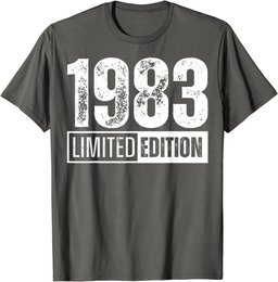 limited edition and born in 1983 T-Shirt
