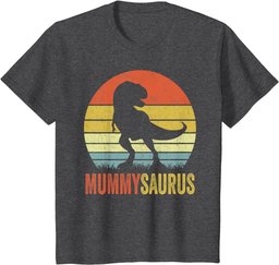 Mummysaurus Shirt Mothers Day Gift T-Rex Mum Dinosaur T-Shirt