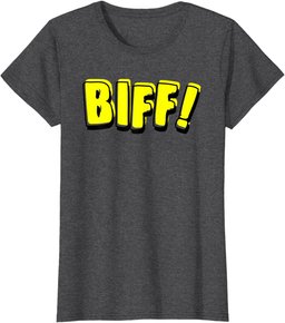 Funny Vintage Comic Book Style Sound Effect Biff TShirt Gift