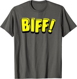 Funny Vintage Comic Book Style Sound Effect Biff TShirt Gift