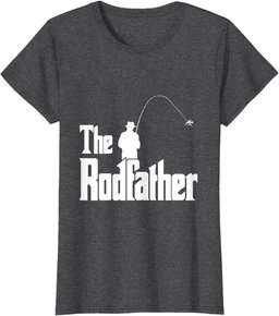 The Rod Father Catching A Fish Tee T-Shirt