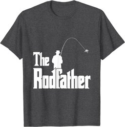 The Rod Father Catching A Fish Tee T-Shirt