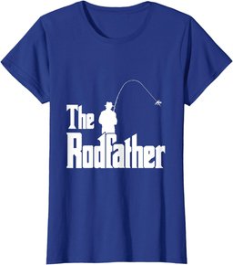 The Rod Father Catching A Fish Tee T-Shirt