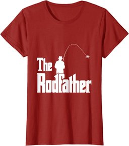 The Rod Father Catching A Fish Tee T-Shirt