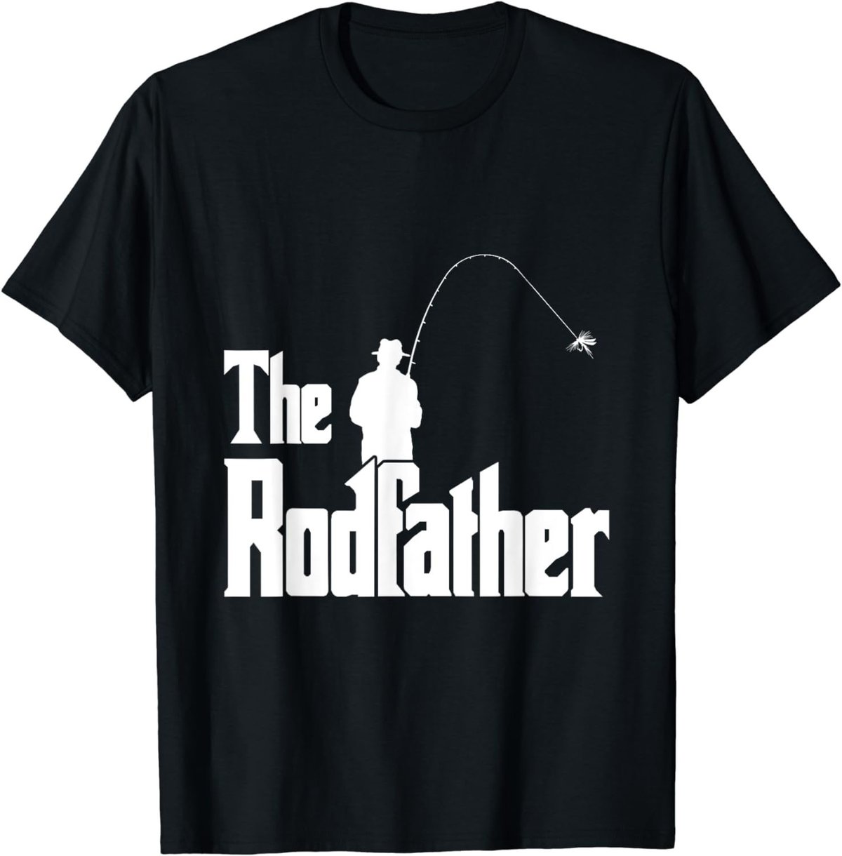 The Rod Father Catching A Fish Tee T-Shirt