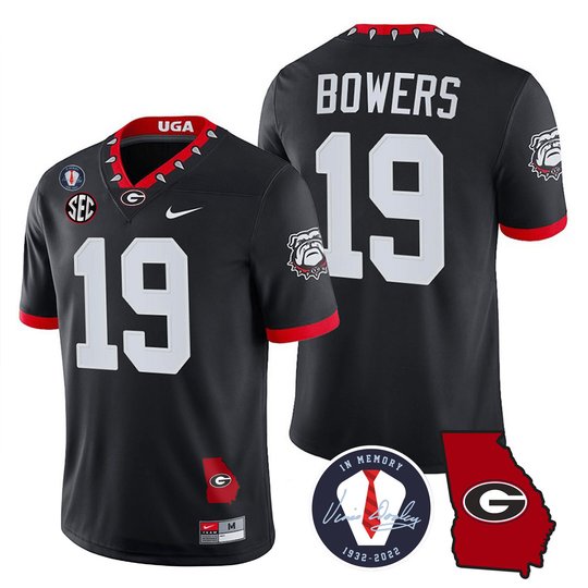 Men's Georgia Bulldogs 2023 Vapor Jersey - Georgia Map - All Stitched