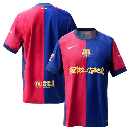 Men's FC Barcelona x Travis Scott Edition 2024/25 Limited Jersey