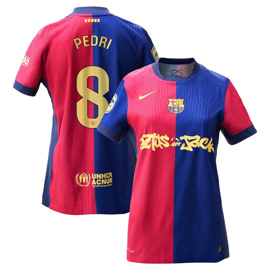 Women's FC Barcelona x Travis Scott Edition 202425 Limited Jersey