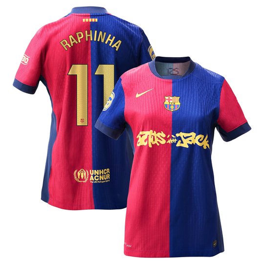 Women's FC Barcelona x Travis Scott Edition 202425 Limited Jersey