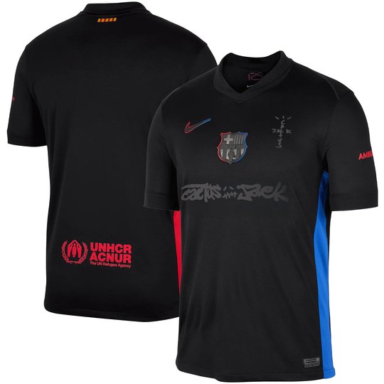 Men's FC Barcelona x Travis Scott Edition 2024/25 Limited Jersey