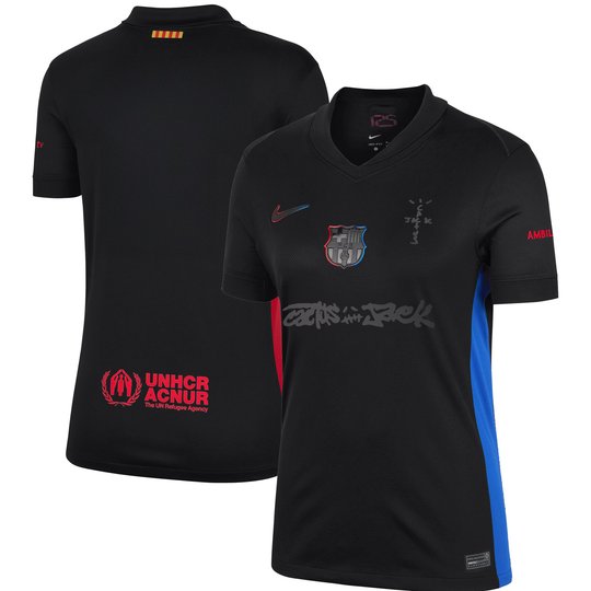 Women's FC Barcelona x Travis Scott Edition 2024/25 Limited Jersey