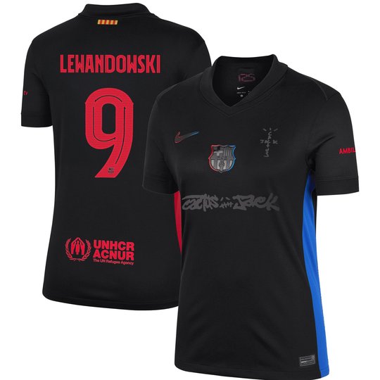 Women's FC Barcelona x Travis Scott Edition 2024/25 Limited Jersey