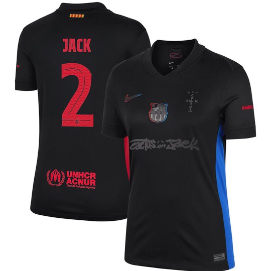 Women's FC Barcelona x Travis Scott Edition 2024/25 Limited Jersey