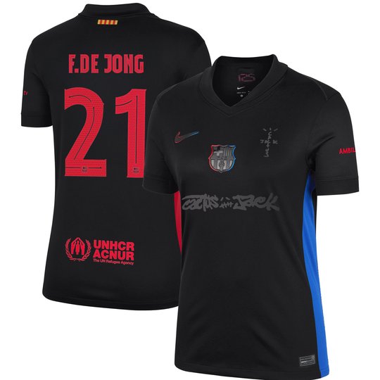 Women's FC Barcelona x Travis Scott Edition 2024/25 Limited Jersey