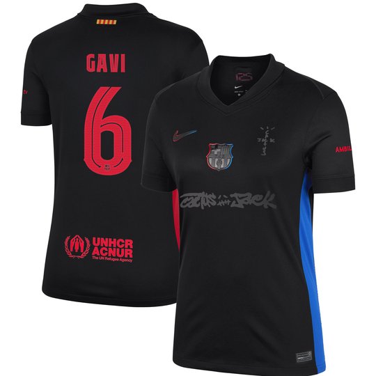 Women's FC Barcelona x Travis Scott Edition 2024/25 Limited Jersey