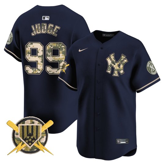 Men's New York Yankees Armed Forces Day Vapor Premier Limited Jersey - All Stitched