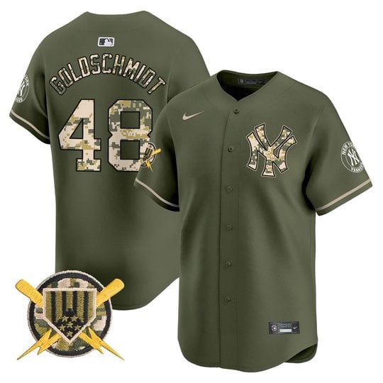 Men's New York Yankees Armed Forces Day Vapor Premier Limited Jersey - All Stitched