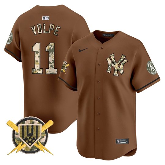 Men's New York Yankees Armed Forces Day Vapor Premier Limited Jersey - All Stitched