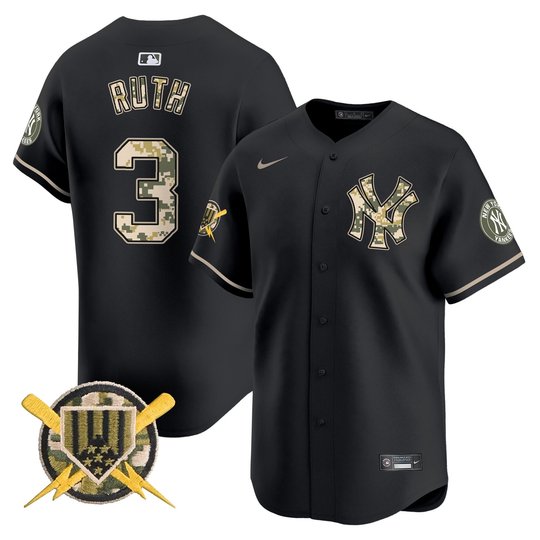 Men's New York Yankees Armed Forces Day Vapor Premier Limited Jersey - All Stitched