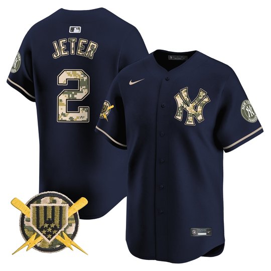 Men's New York Yankees Armed Forces Day Vapor Premier Limited Jersey - All Stitched