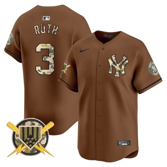 Men's New York Yankees Armed Forces Day Vapor Premier Limited Jersey - All Stitched