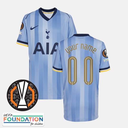Tottenham Hotspur 2024/25 Europa League Winners Custom Jersey