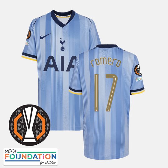 Men's Tottenham Hotspur 202425 Europa League Winners Jersey