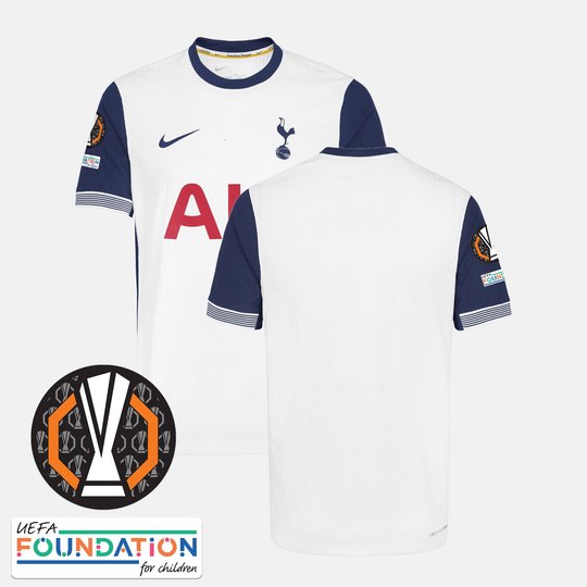 Men's Tottenham Hotspur 202425 Europa League Winners Jersey