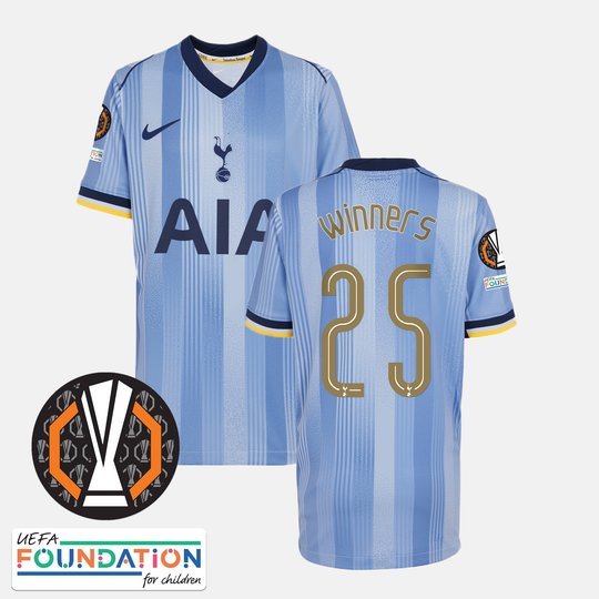 Men's Tottenham Hotspur 202425 Europa League Winners Jersey