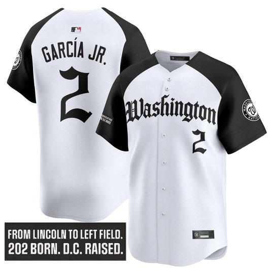 Men's Washington Nationals 'Gothic Capitol Edition' Vapor Premier Limited Jersey - All Stitched