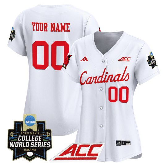 Louisville Cardinals 2025 World Series Vapor Premier Limited Custom Jersey - All Stitched