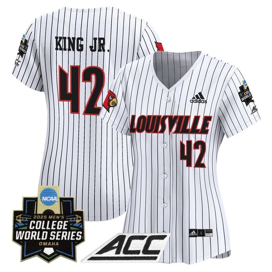 Women's Louisville Cardinals 2025 World Series Vapor Premier Limited Jersey - All Stitched