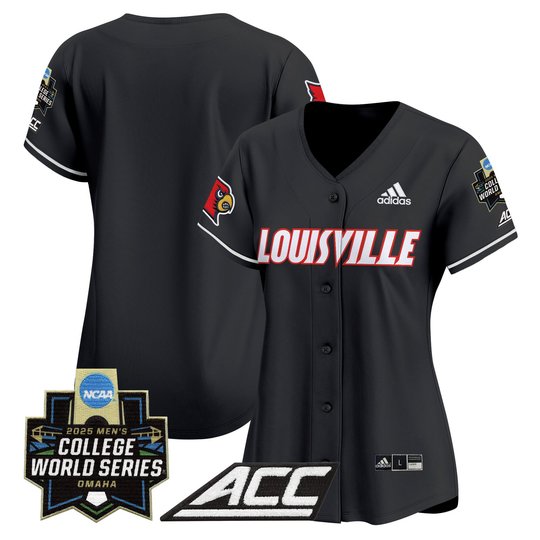 Women's Louisville Cardinals 2025 World Series Vapor Premier Limited Jersey - All Stitched