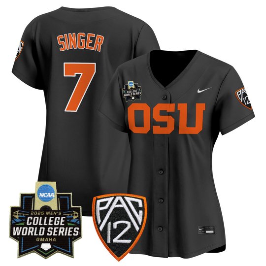 Women's Oregon State Beavers 2025 World Series Vapor Premier Limited Jersey - All Stitched