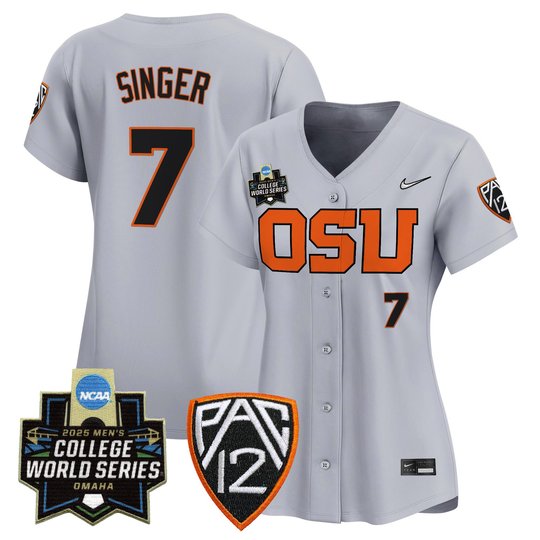 Women's Oregon State Beavers 2025 World Series Vapor Premier Limited Jersey - All Stitched