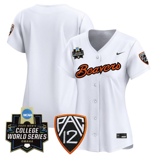 Women's Oregon State Beavers 2025 World Series Vapor Premier Limited Jersey - All Stitched
