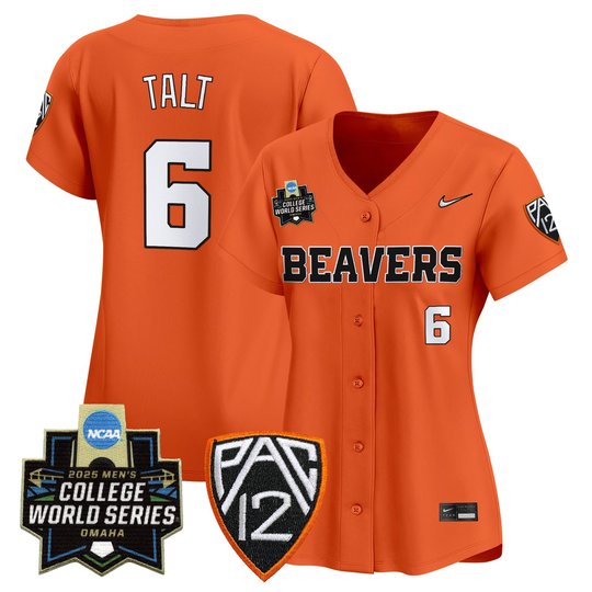 Women's Oregon State Beavers 2025 World Series Vapor Premier Limited Jersey - All Stitched