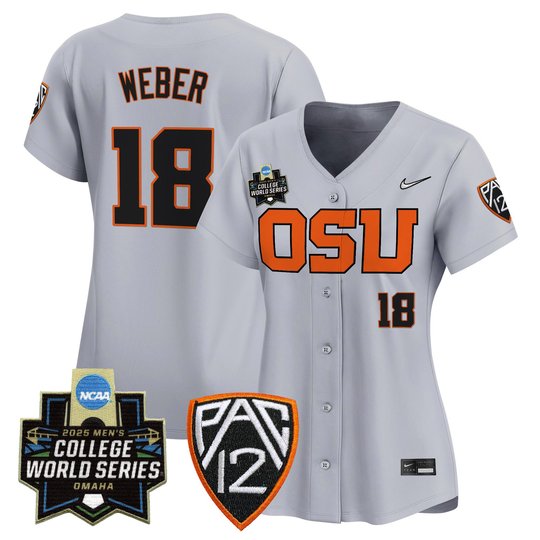 Women's Oregon State Beavers 2025 World Series Vapor Premier Limited Jersey - All Stitched
